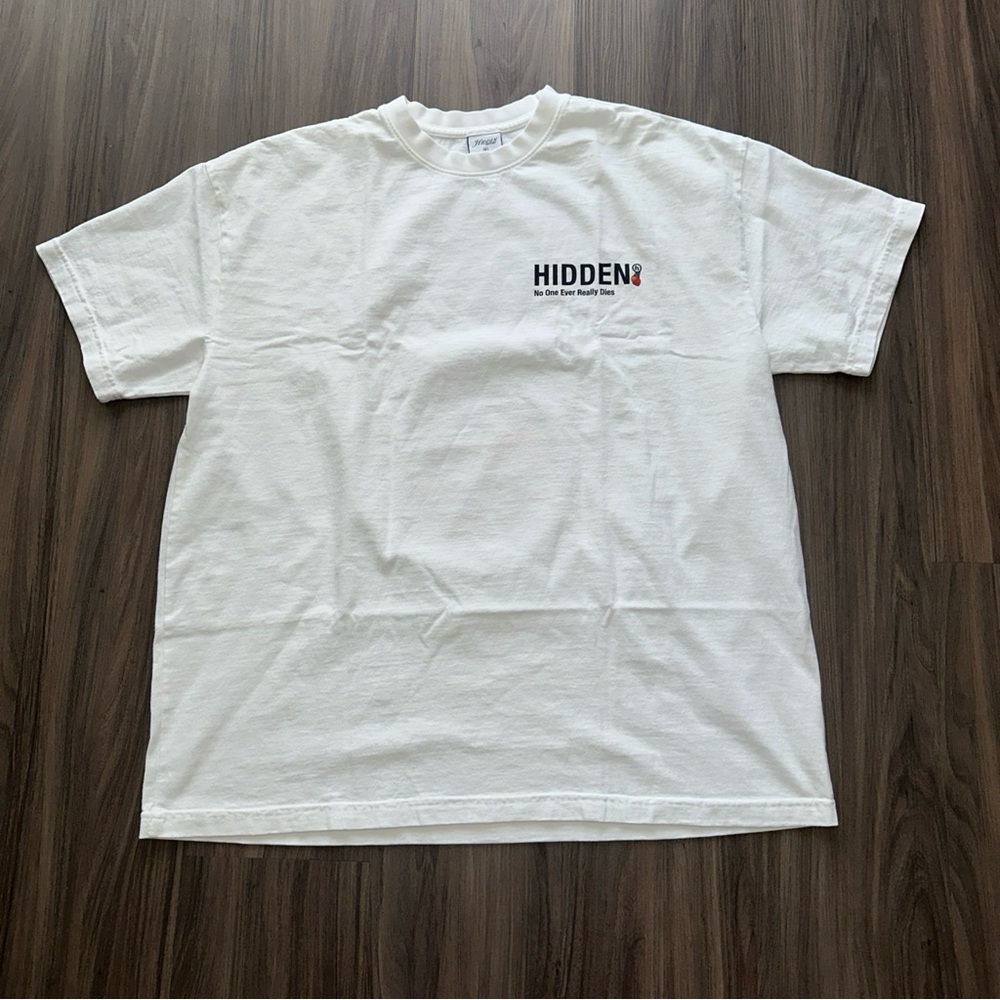 Hidden NY x N.E.R.D Heart T-Shirt White XL NWT (New Without Tag)